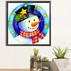 Xmas Snowman - Square AB Drills Diamond Painting(35*35cm)