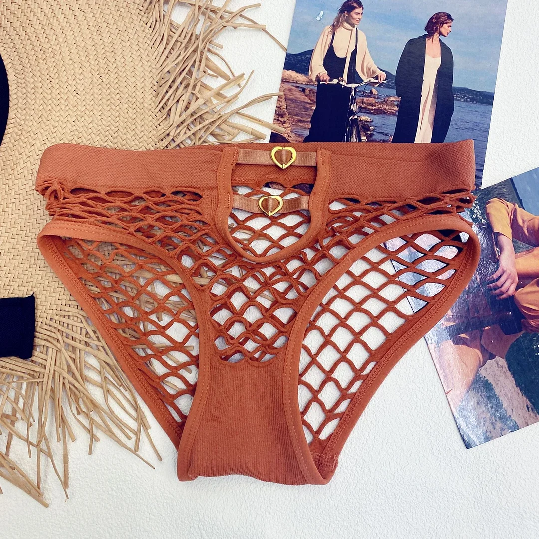 Women's Sexy Lace Underwear Plus Size Fashion Hollow Out Briefs Mid Waist Seamless Comfort Underpants Female Lingerie Panties