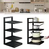 Heavy Duty Pan Organizer 4 Layer Pan Organizer Rack for Dutch Oven Cast-iron Pan