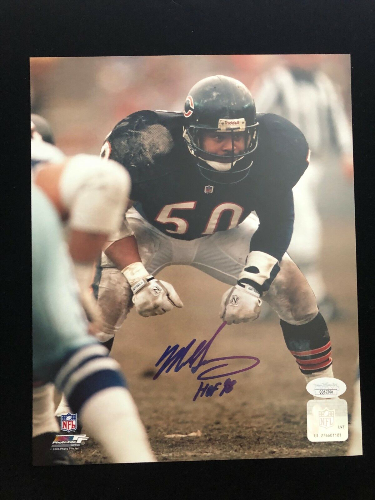 Mike Singletary Signed HOF 98