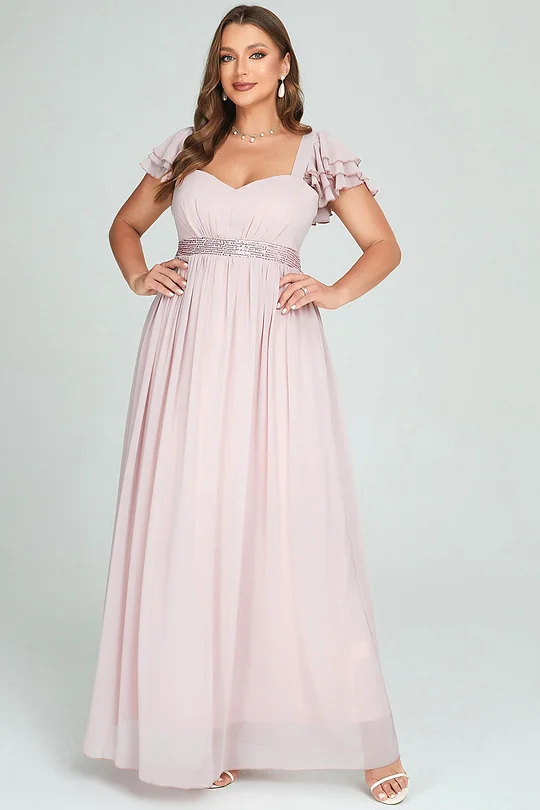 green emerald velvet dress Pink Plus Size Prom Dresses,Long Plus Size Prom Dress,Chiffon Plus Size  Dresses,PD00251