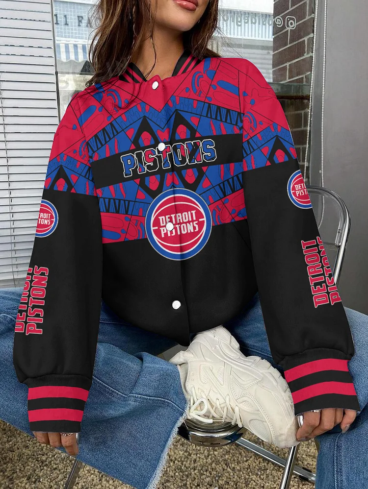 Detroit Pistons Limited Edition Full-Snap Casual Jacket