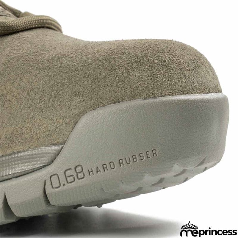 New Men's Casual Outdoor Army Boots Breathable Sage Green Non-Slip Boots