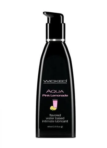 Pornhint Wicked Aqua Pink Lemonade Flavored Water Based Lubricant 2 OZ