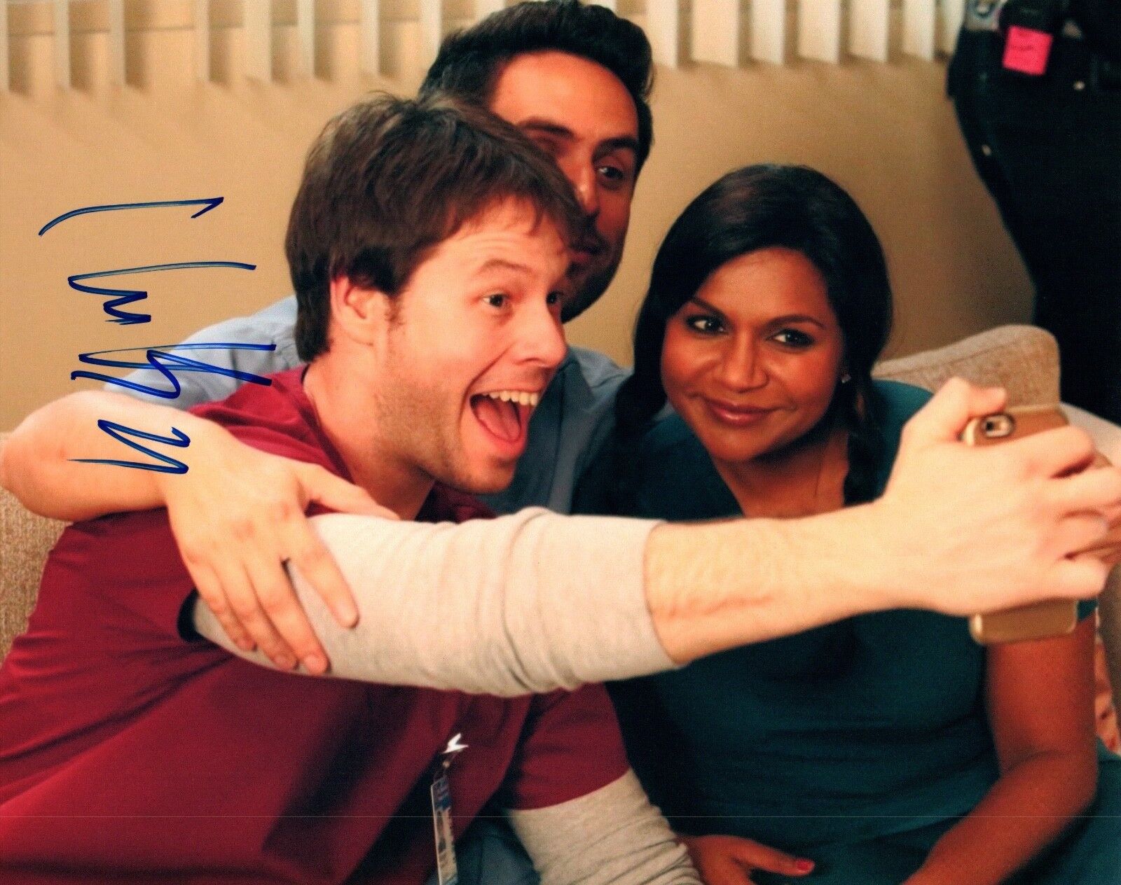 Ike Barinholtz Signed Autographed 8x10 Photo Poster painting The Mindy Project Blockers COA AB