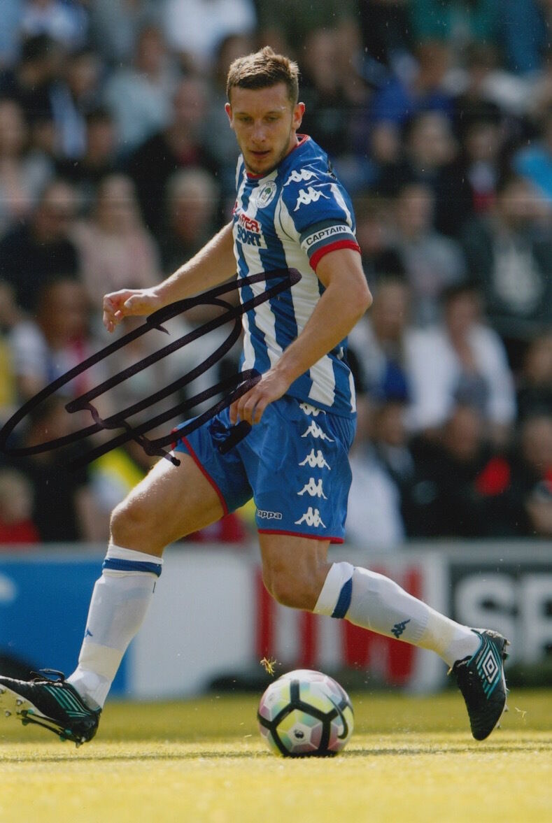 WIGAN HAND SIGNED JASON PEARCE 6X4 Photo Poster painting 1.