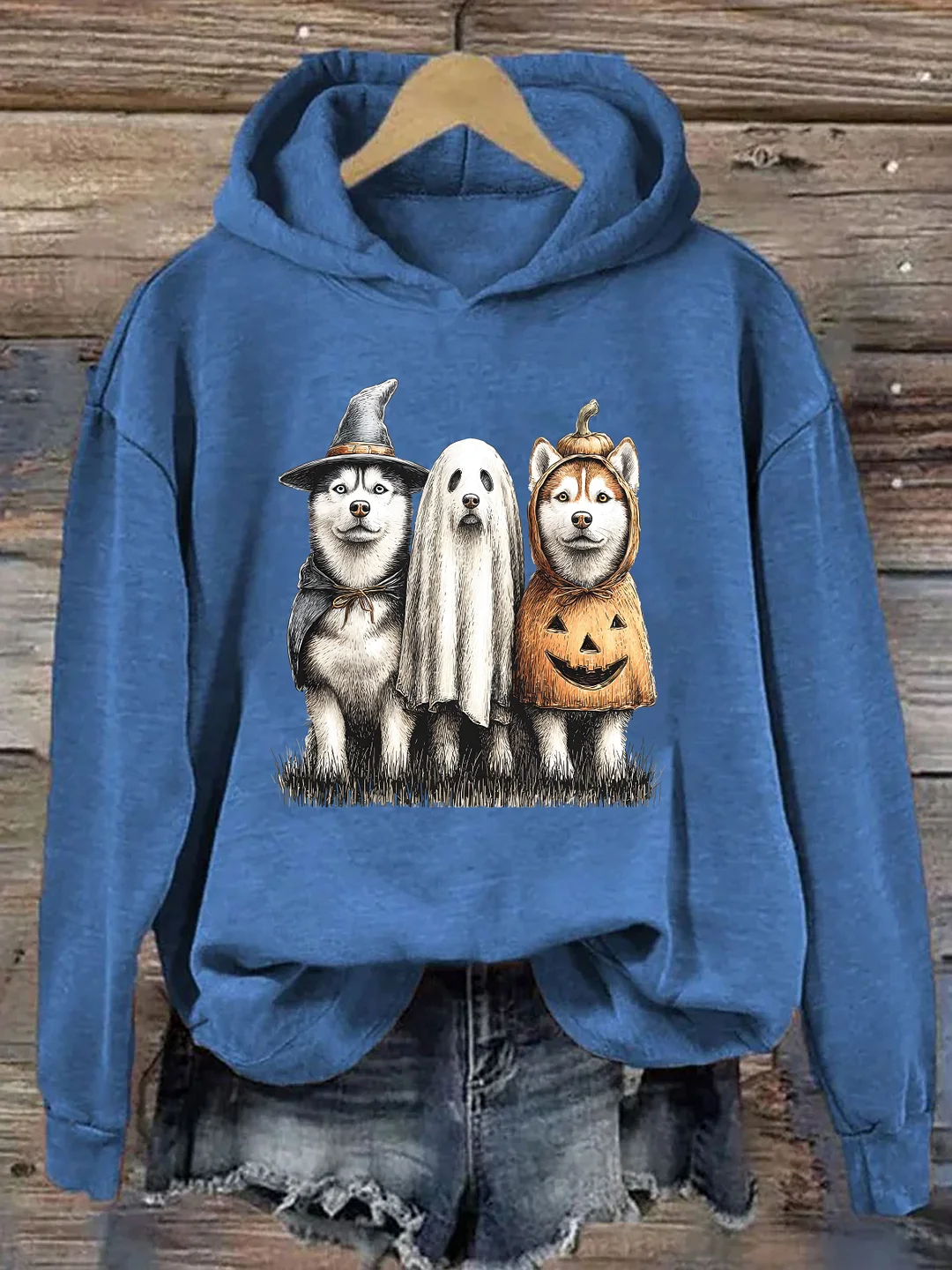 Husky Halloween Hoodie