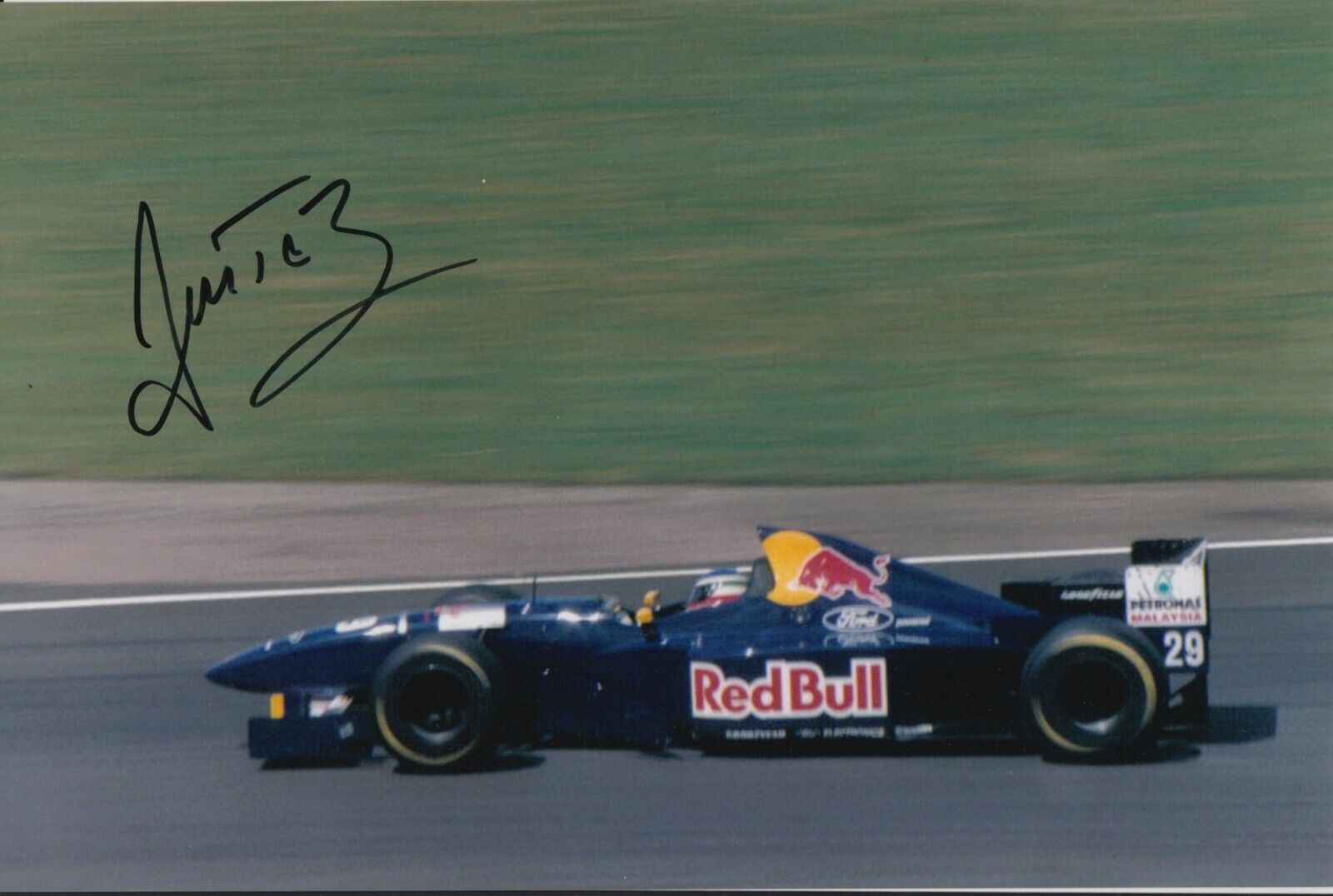 Jean-Christophe Boullion Hand Signed 9x6 Photo Poster painting - F1 - Formula 1 Autograph 2.