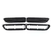 Black 1 Pair Side Grill Grille Fender Vents Replacement for BMW E46 M3 2001-2006