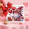 6PCS Diamond Painting Love Goblins Greeting Card Set with Envelopes for Adults Gifts