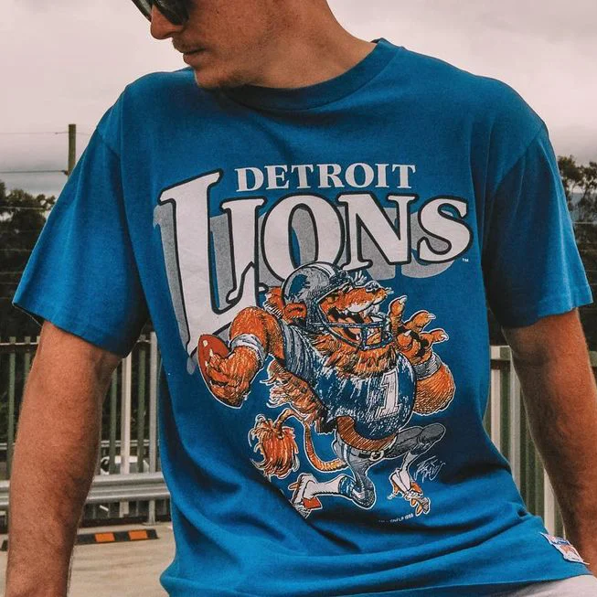Creative Baseball Team Graphic Print Short-sleeved T-shirt