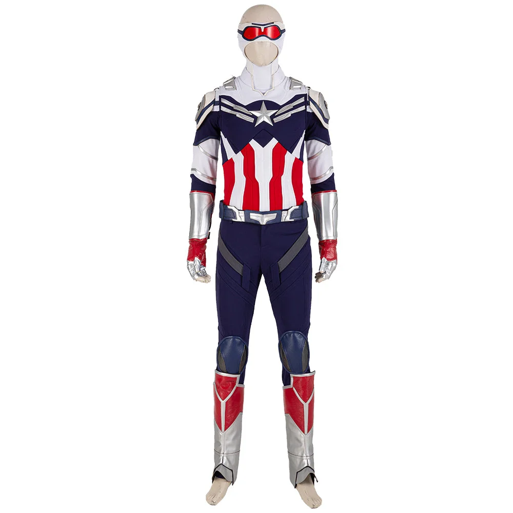 The Falcon Sam Wilson Cosplay Costumes Knitted Pattern Version