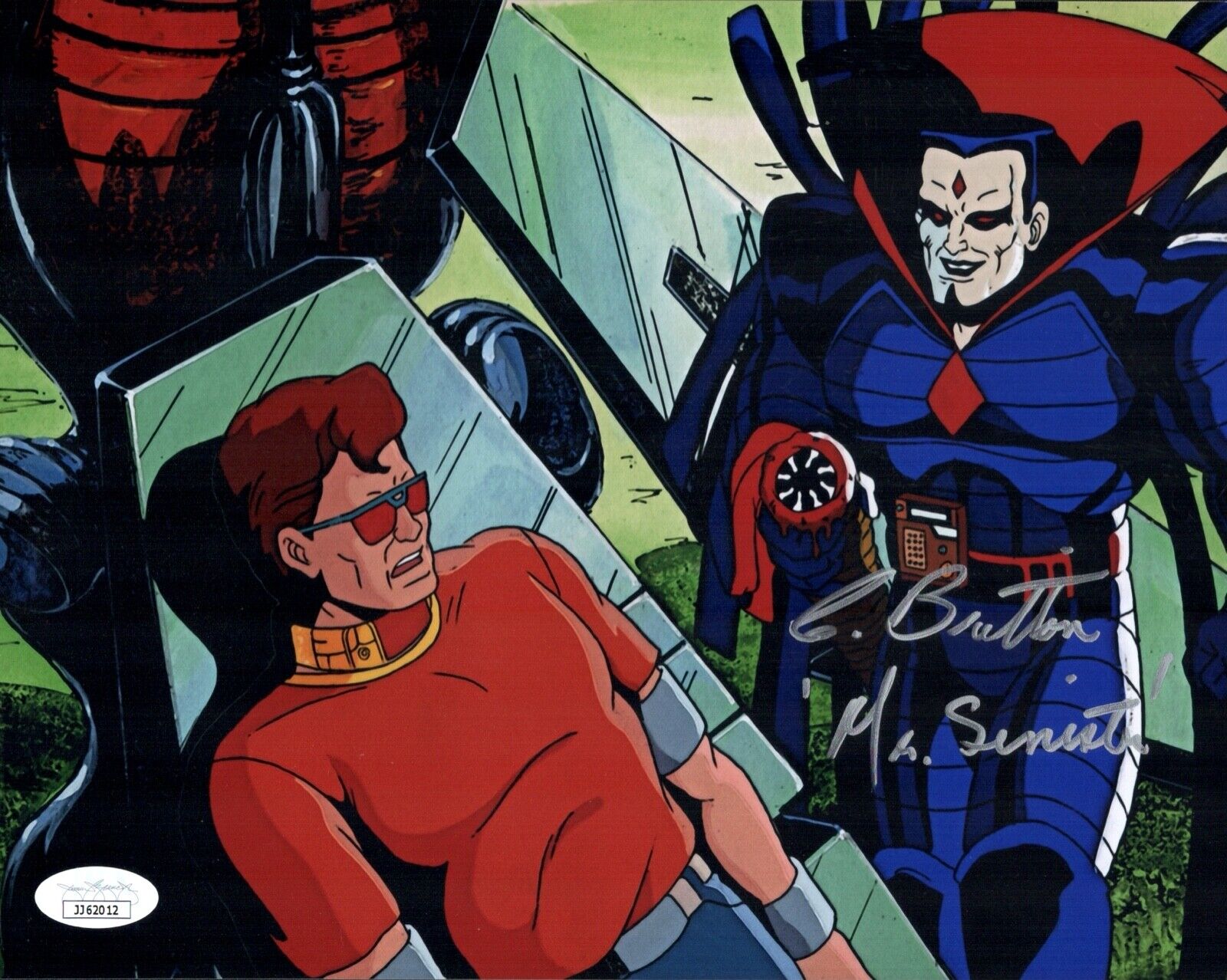 CHRIS BRITTON Signed X-MEN 8x10 Photo Poster painting MR. SINISTER Autograph JSA COA Cert