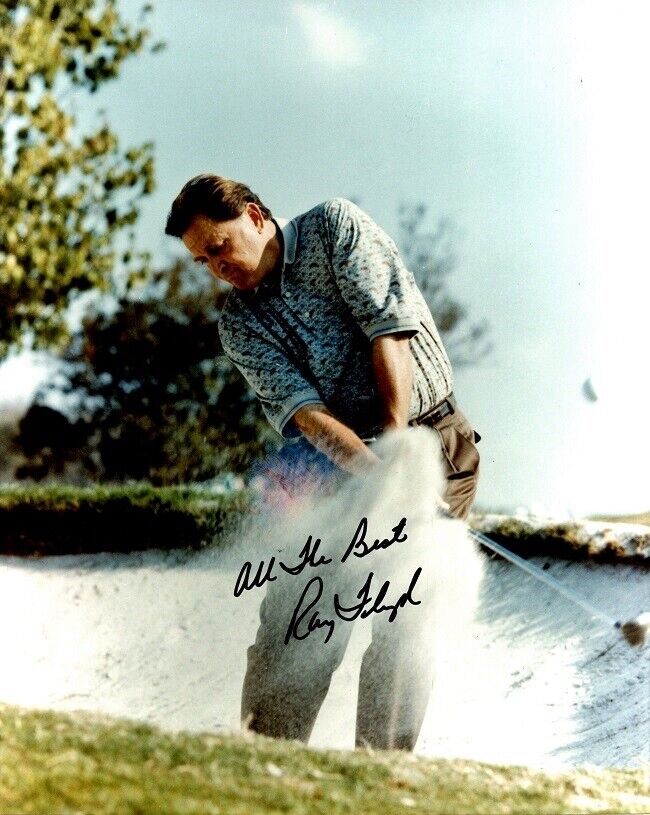 RAY FLOYD Signed Photo Poster painting