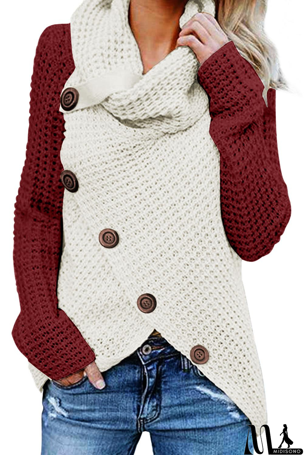 MidiSono - Casual and Fashionable winter Pullover