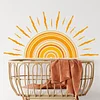 Gradient Sun Light Wall Sticker Kids Room Decor