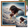 Earth Jesus-11CT Stamped Cross Stitch 40*40cm