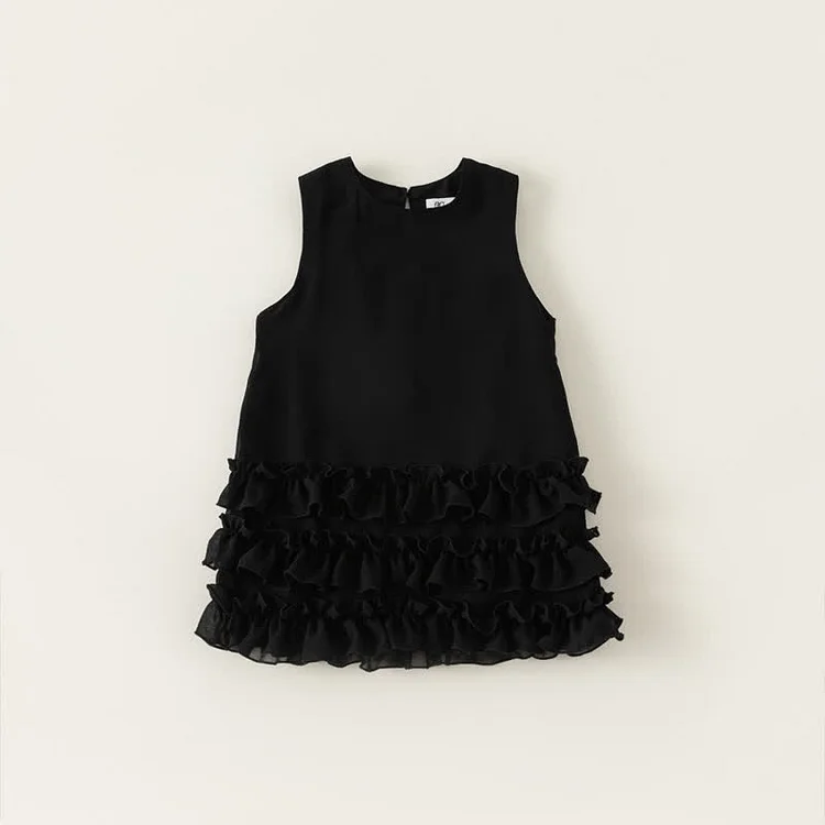 Toddler Girl Layered Sleeveless Dress