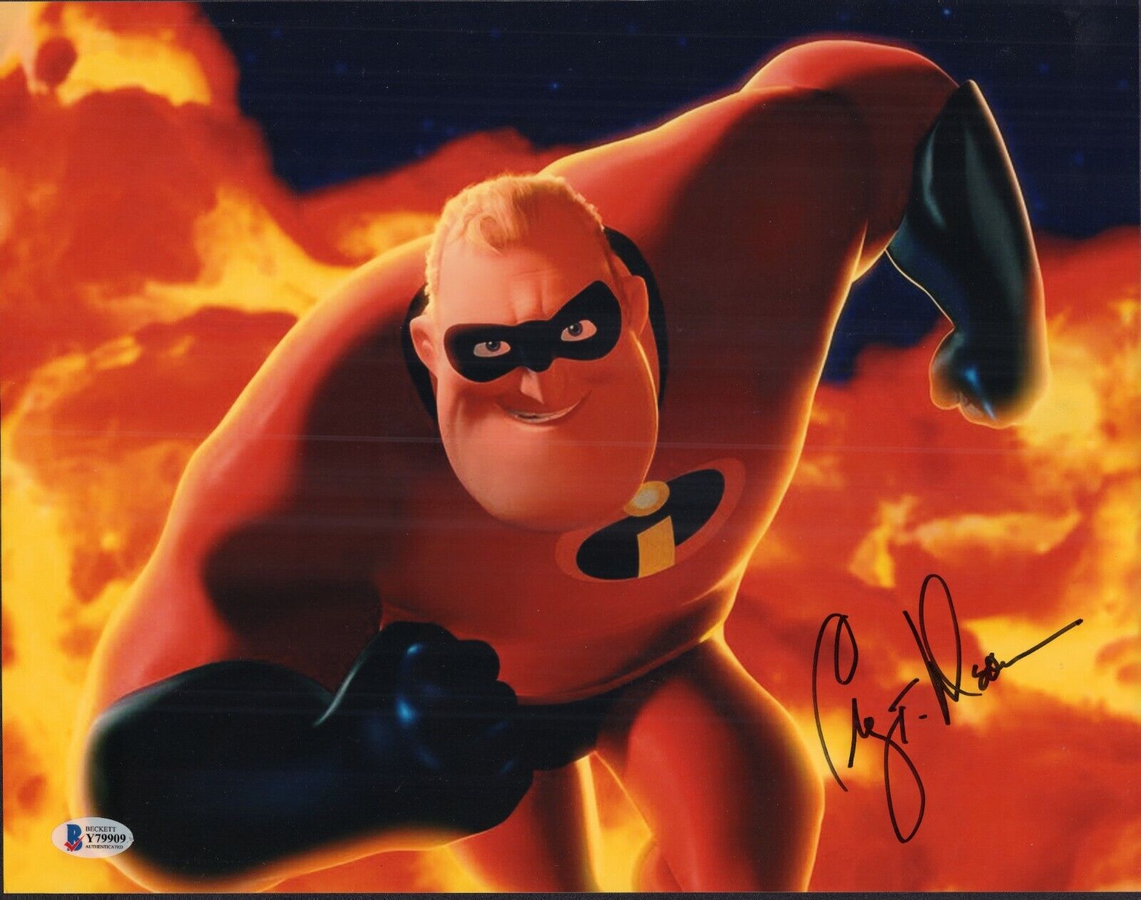 Craig T. Nelson Signed The Incredibles Movie 11x14 Photo Poster painting w/Beckett COA Y79909