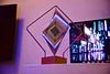 Magic Light And Shadow Mechanical Square Wave Ornaments Decorative Table