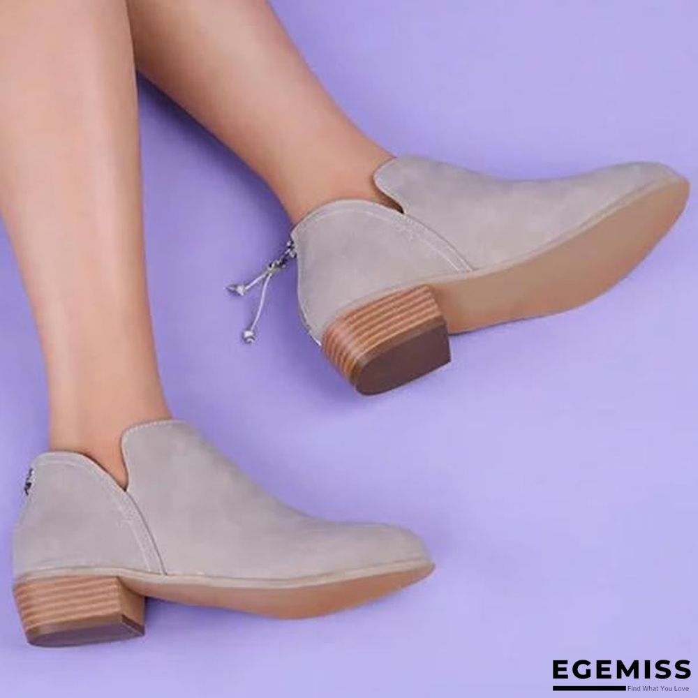 Casual Daily Chunky Heel Shoes | EGEMISS