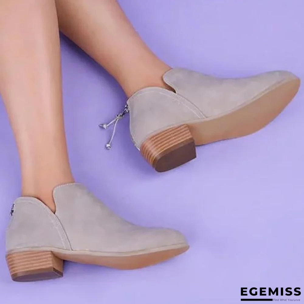 Casual Daily Chunky Heel Shoes | EGEMISS