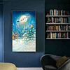 Diamond Painting -DIY Round Drill Christmas Night(40x70cm)
