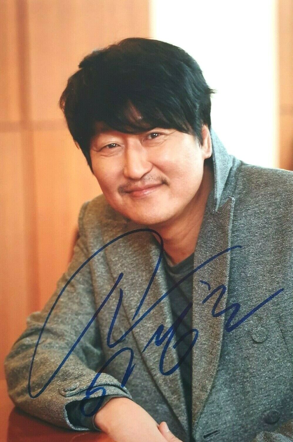 SONG KANG-HO In-Person Signed Autographed Photo Poster painting RACC COA Snowpiercer ??? Host