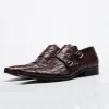 Classic Mens Double Monk Strap Dress Shoes