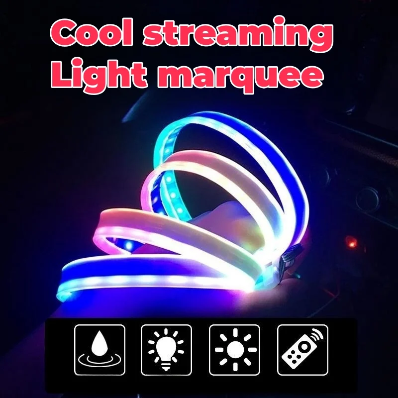 Car door LED streamer marquee side door ambient light