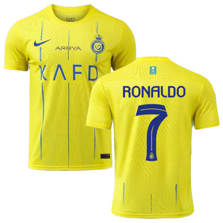 Al Nassr FC Cristiano Ronaldo 7 Home Shirt Kids & Junior Minikit 2023-2024
