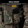 Closed Flap Tourniquet Pouch EMT Emergency Survival Med Pouch for Chest Rig Vest