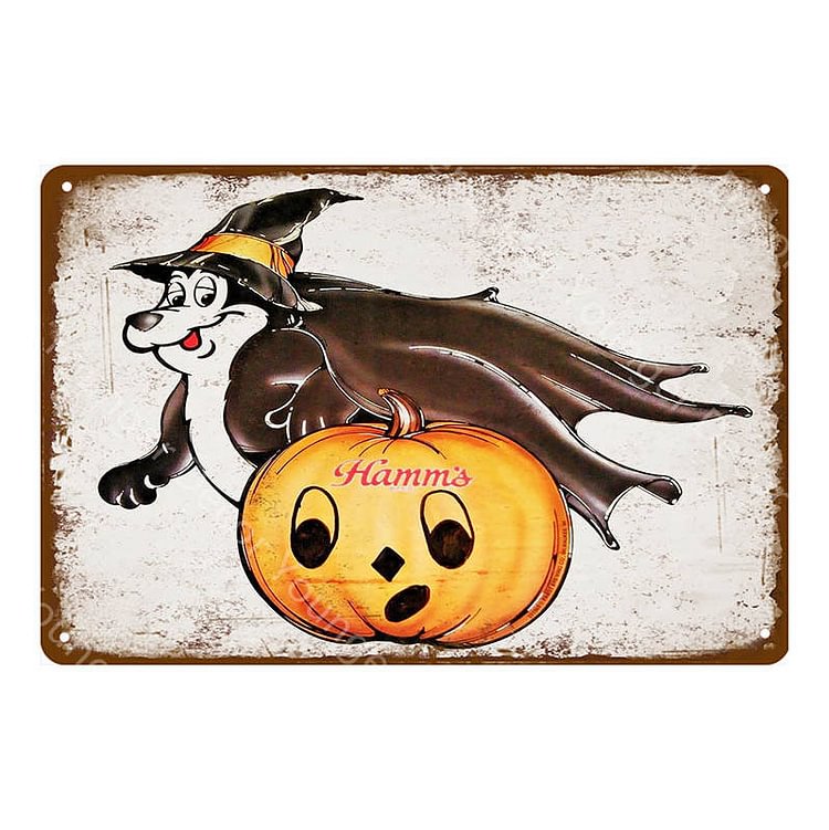 【20*30cm/30*40cm】Happy Halloween - Vintage Tin Signs/Wooden Signs