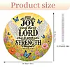 Diamond Painting Acrylic Single-Sided Drill Angel Bible Verse Sign Pendant for Home Decor