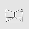 Camping Foldable Metal Stand Aluminum Alloy Box Stand for Outdoor Picnic Fishing