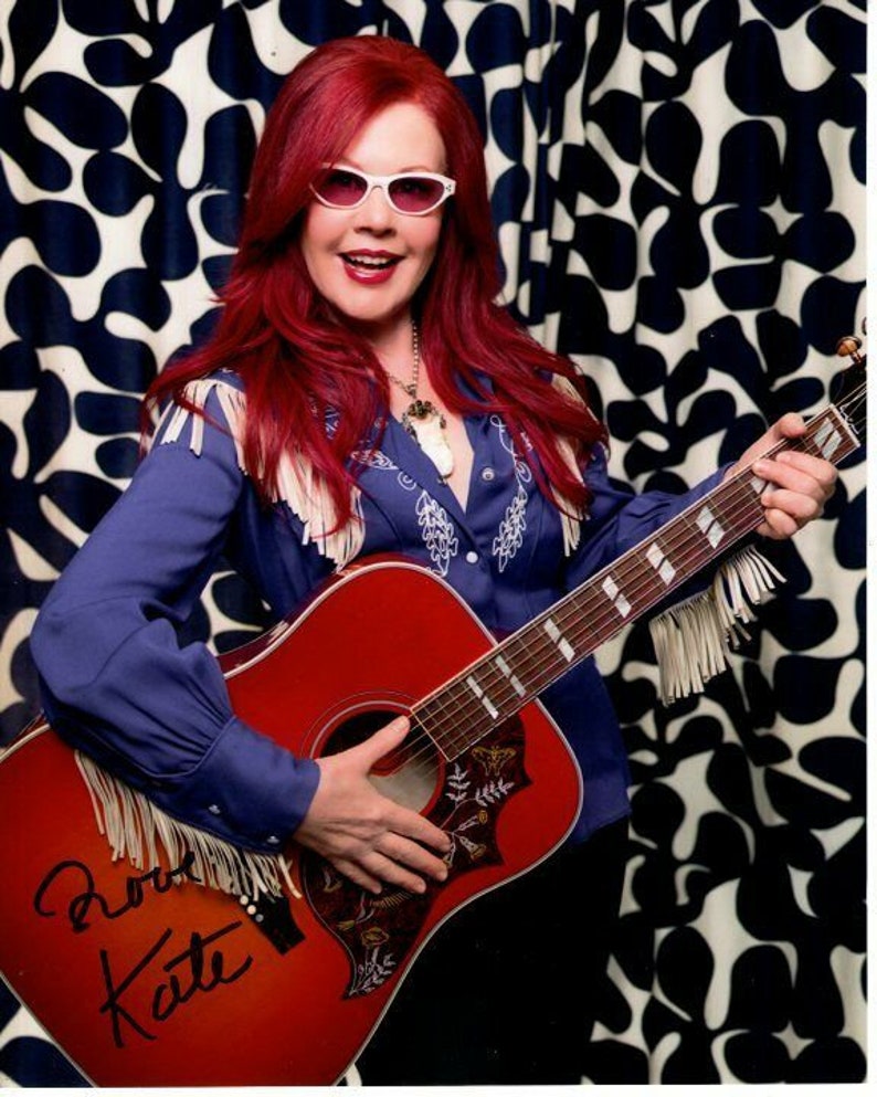 Kate pierson autographed signed Photo Poster painting the b-52s