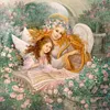 Angel Madonna Girl-Paint by Numbers Acrylic Painting 40*40CM