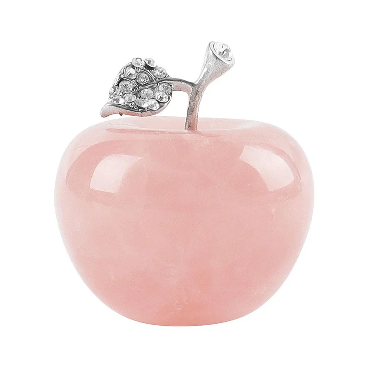 2" Crystal Carving Apple