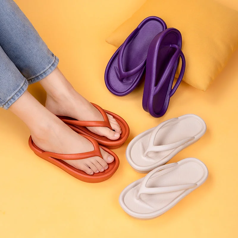 Non-slip Wear-resistant Platform Flip-flops