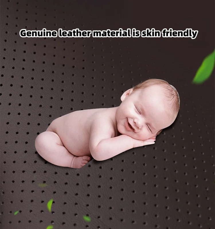 🔥Hot sale🔥Car leather lumbar headrest set