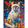 Cat-Special Peinture En Diamant En Forme-30*40CM