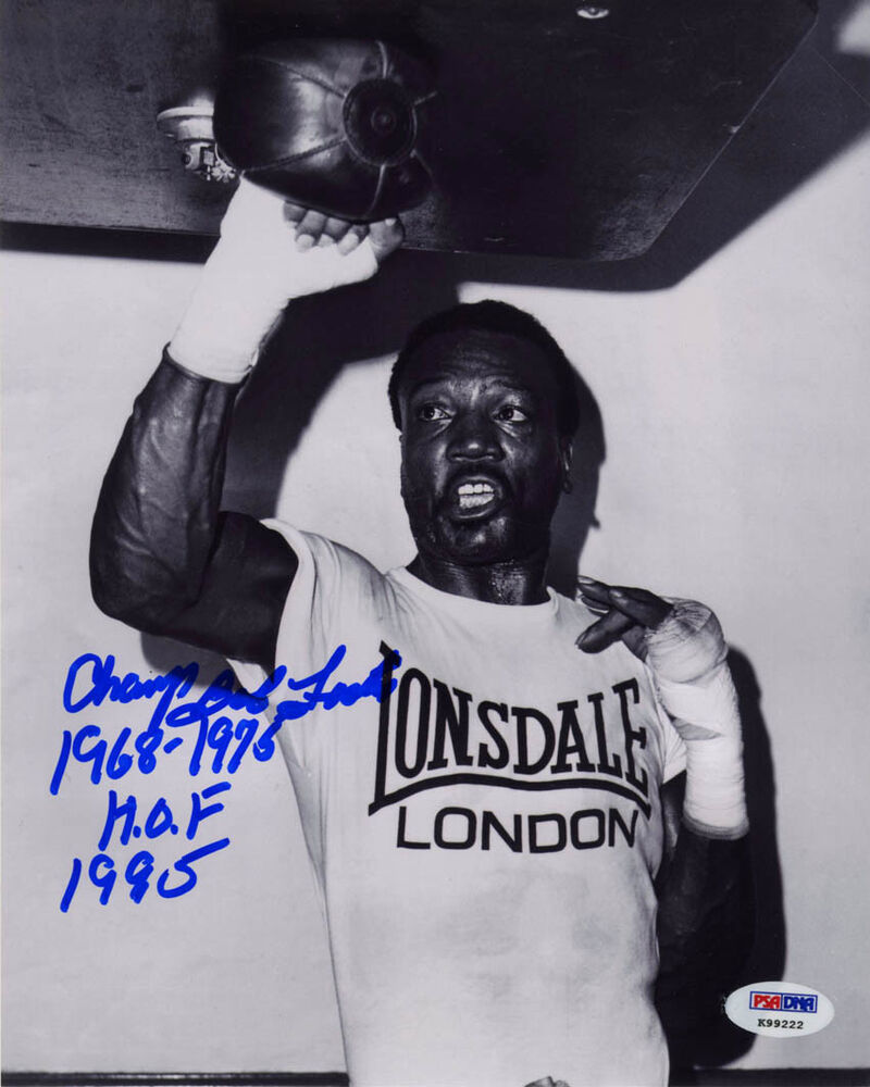 Bob Foster SIGNED 8x10 Photo Poster painting + Champ 68-75 HOF 1990 Boxing PSA/DNA AUTOGRAPHED