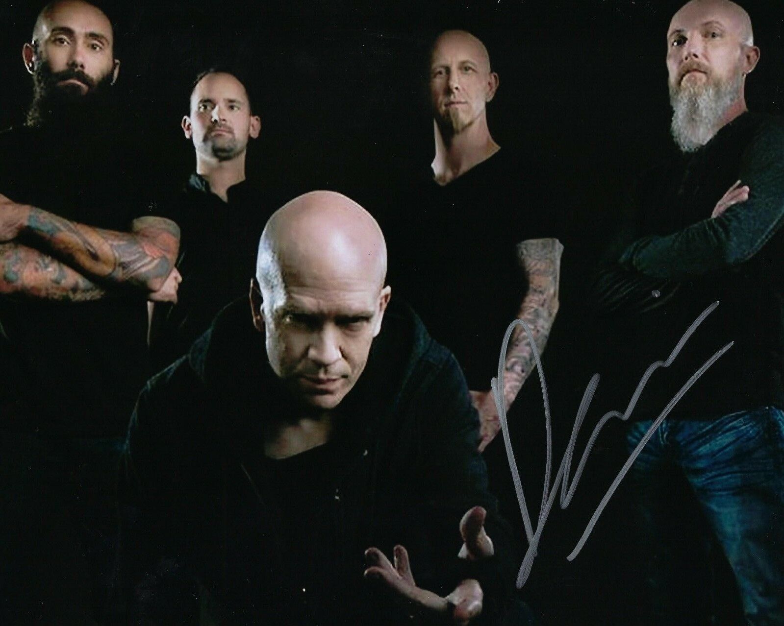 GFA Strapping Young Lad Project * DEVIN TOWNSEND * Signed 8x10 Photo Poster painting D5 COA