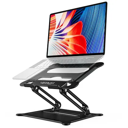 Support Mural Pour Tablette Rotation 360° - Bras Extensible Aluminium, Compatible 4.7 à 13 Pouces