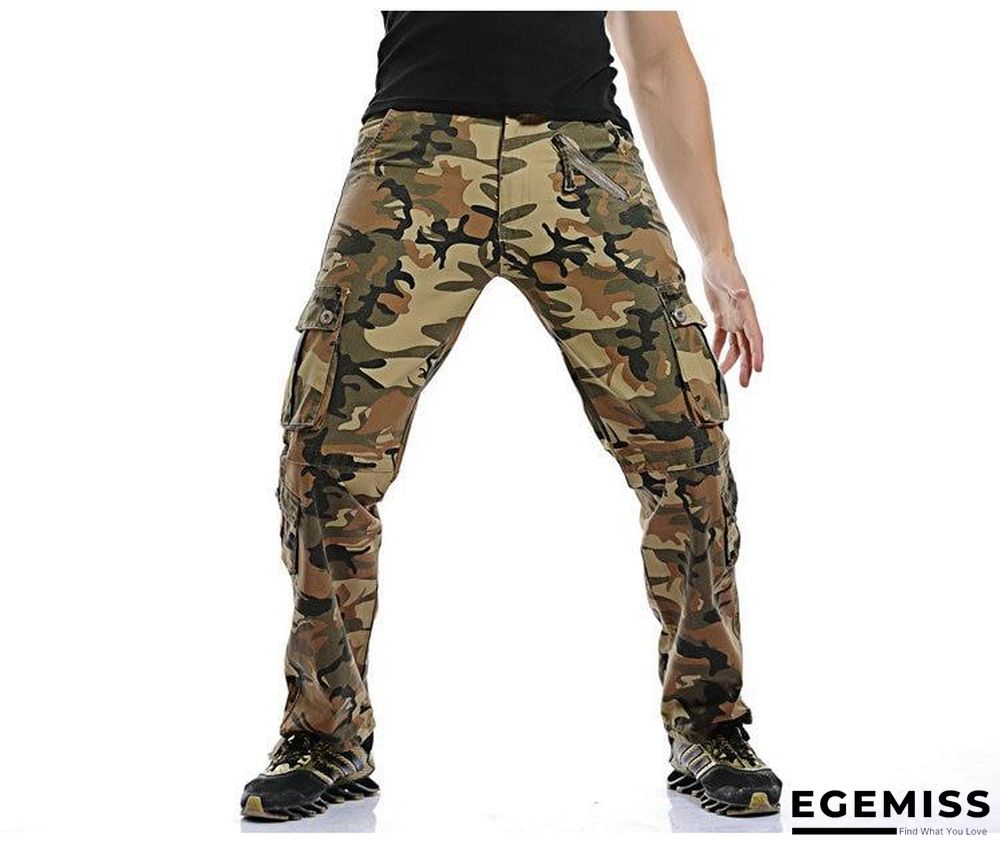 Men Cotton Cargo Pants Men Military Style Tactical Workout Straight Men Trousers Casual Camouflage Man Pants | EGEMISS