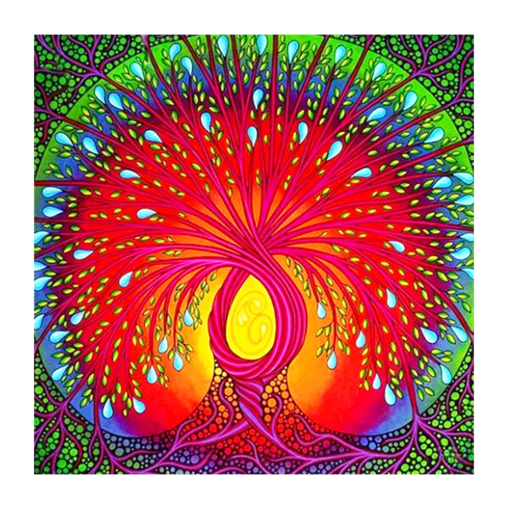 

Life Tree - Crystal Special Shaped Diamond Painting - 30*30CM, 501 Original