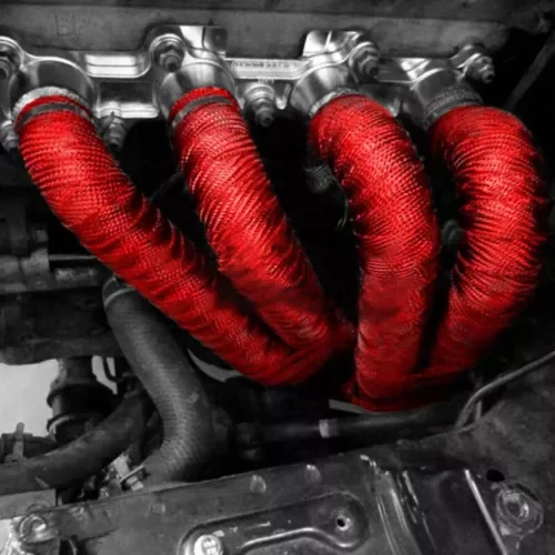 Dronehint 1.5 Meters Universal Car Parts Exhaust Pipe Wrap Insulation Heat Wrapped Tape (For: Acura) Parts