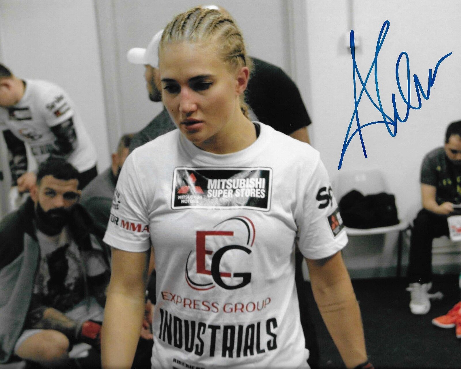 Anastasia Yankova Signed 8x10 Photo Poster painting Bellator MMA K-1 Model Picture Autograph 18