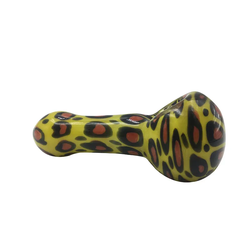 High Quatily Glass Pipe Yellow with Red Pipe