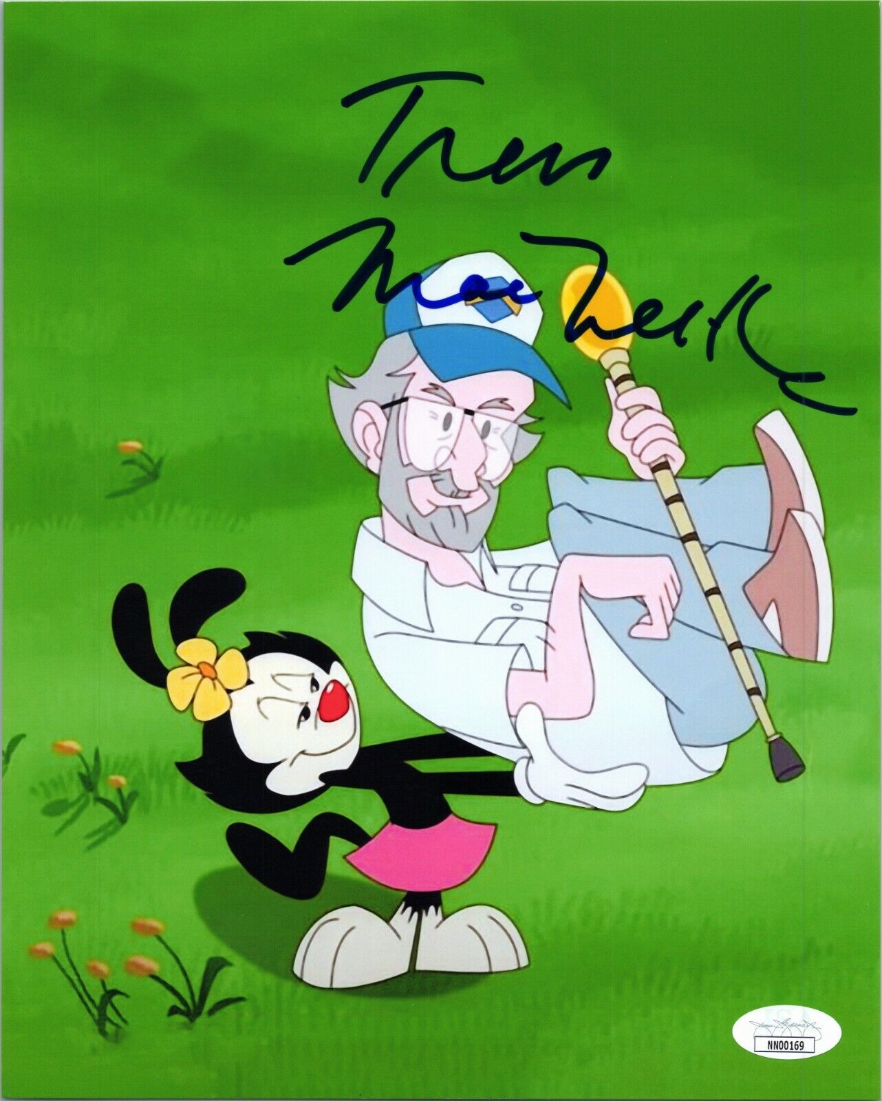 TRESS MACNEILLE Authentic Hand-Signed ~ANIMANIACS 2020~ 8x10 Photo Poster painting (JSA COA)